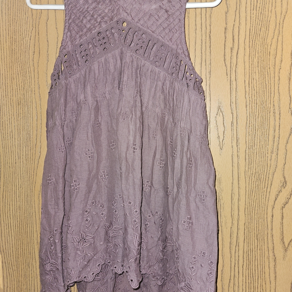 Fp ONE Lavender Sleeveless Tunic Top